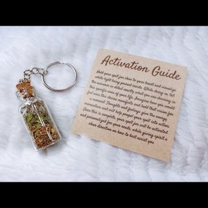 Return To Sender Spell Jar Keychain